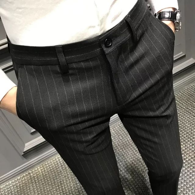 Quần tây nam ống côn nhỏ ôm chân dáng body mẫu mới đủ màu đủ size QUẦN ÂU WIN 69