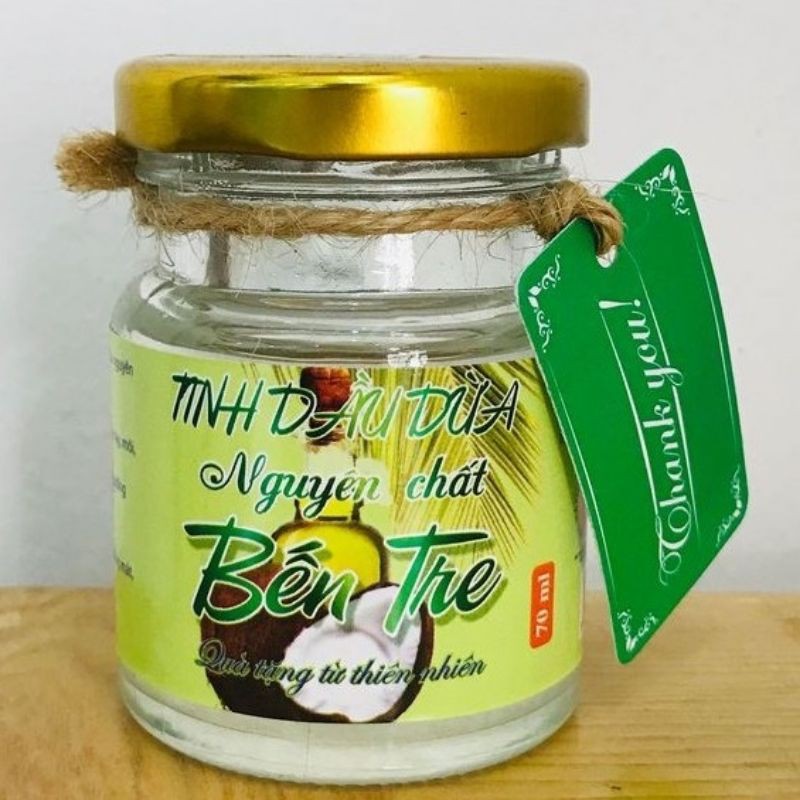 Tinh dầu dừa nguyên chất 100% hũ 70ml