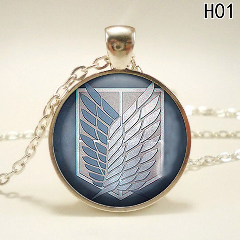 Dây chuyền có mặt hình nhân vật trong phim Attack On Titan