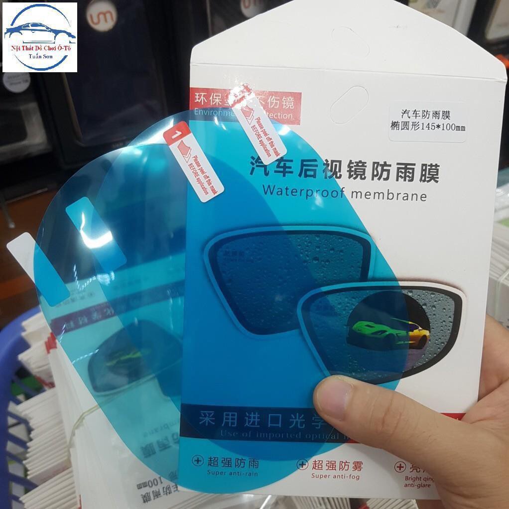 Bộ Miếng Dán Chống Bám Nước Gương Chiếu Hậu Ô Tô