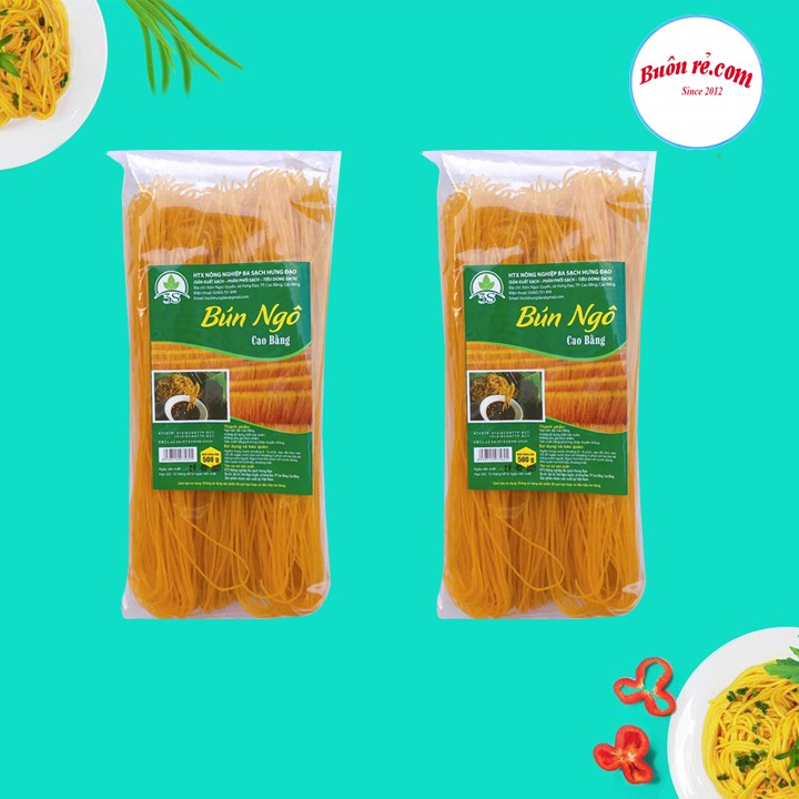Bún Ngô Cao Bằng( nông sản sạch AThai) 500g - 00009