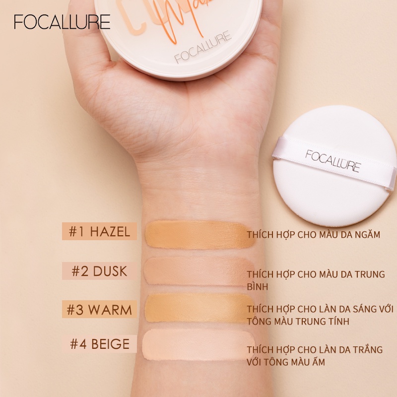 Phấn Nước BB Focallure, Cushion Cho Làn Da Đẹp Tự Nhiên - FA162