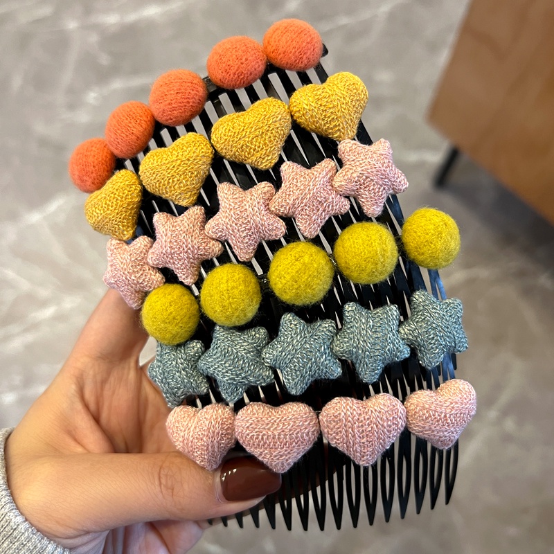 Lược Cài Tóc Phong Cách Hàn Quốc Dễ Thương Thời Trang Dành Cho Trẻ Em 2021