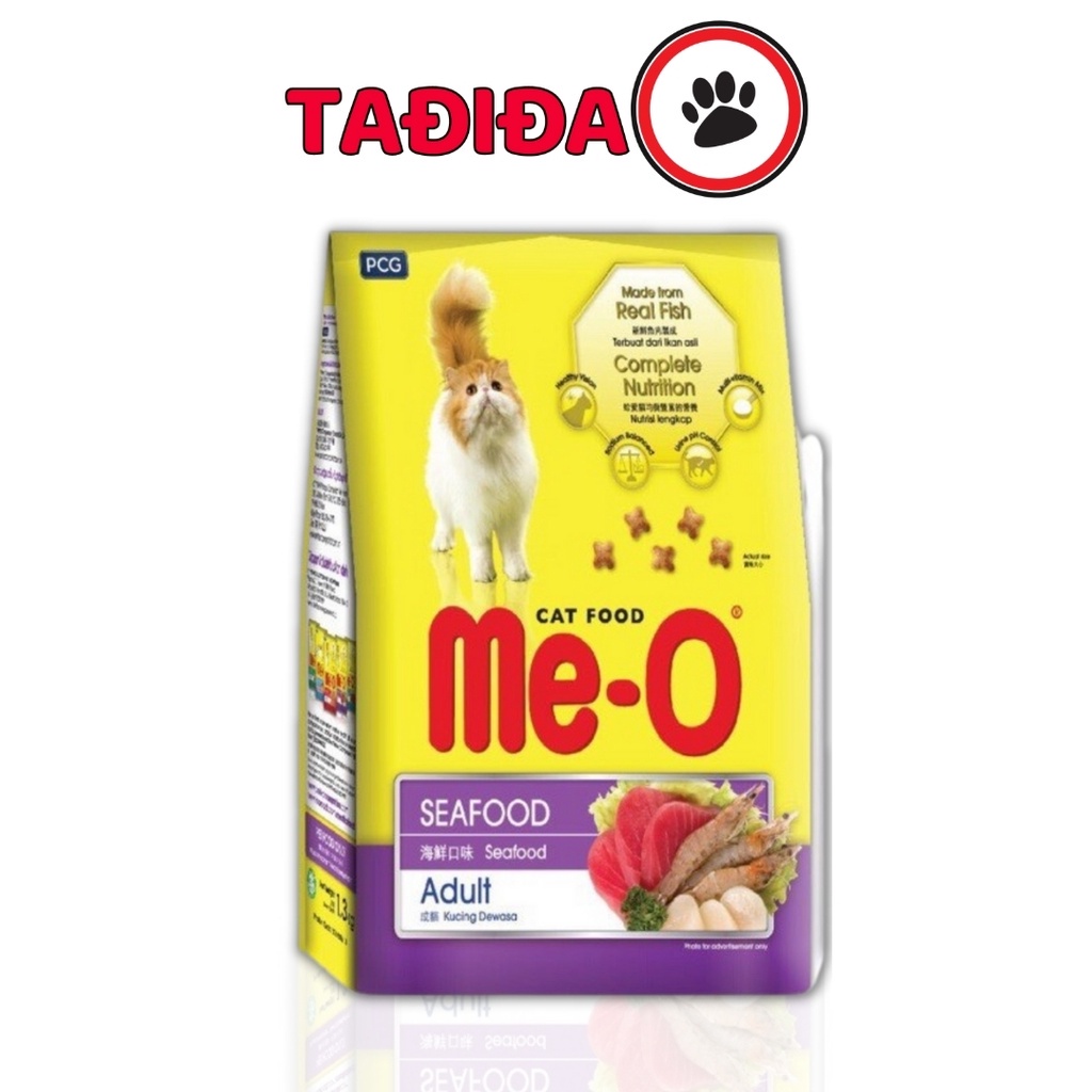 Thức ăn cho Mèo dạng hạt Me-O 350gr , Đồ ăn dinh dưỡng cho Mèo – Tadida Pet