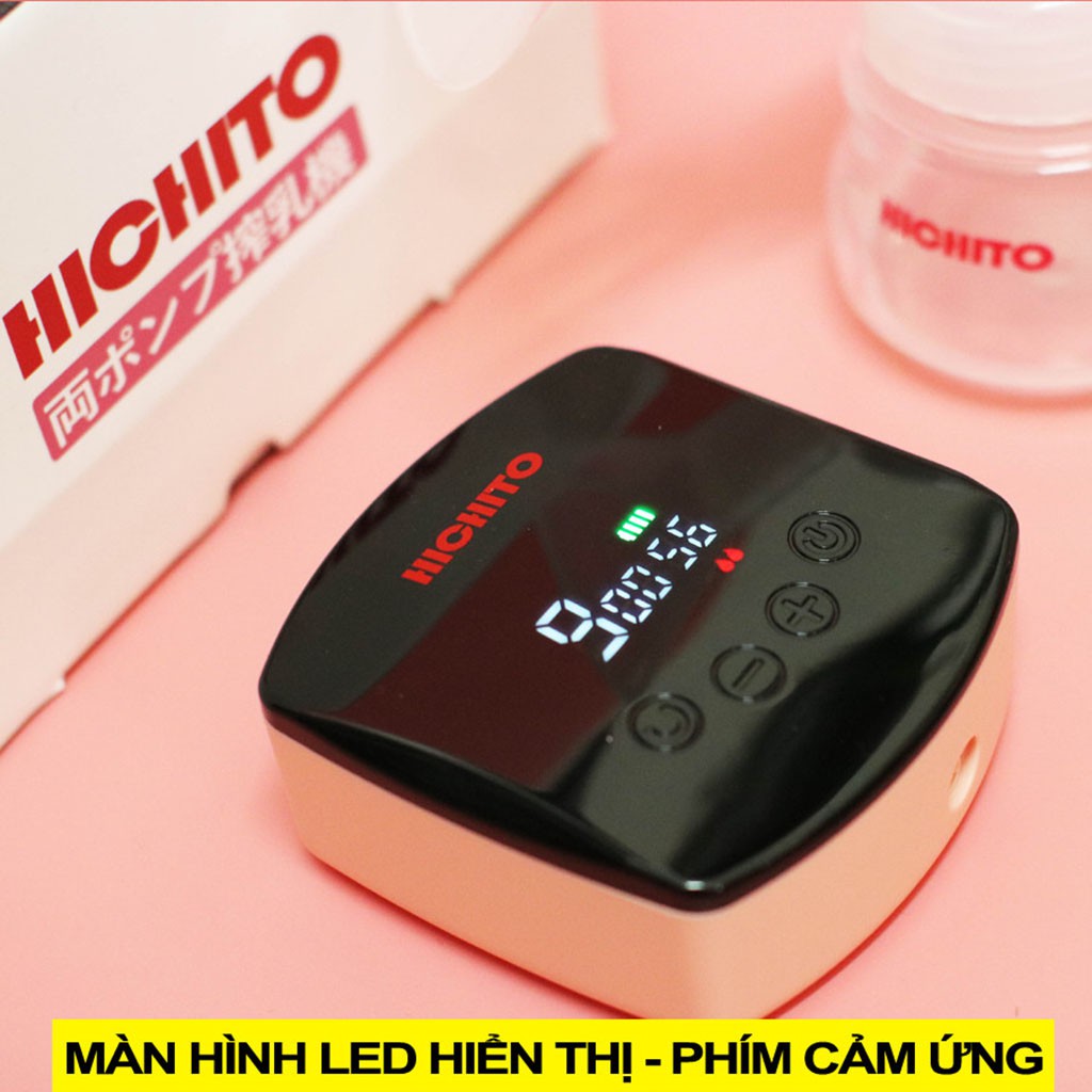 Máy Hút Sữa Điện Đôi HICHITO - Máy Vắt Sữa Cho Mẹ [ CAM KẾT 100% CHÍNH HÃNG ][ BẢO HÀNH 1 NĂM ]