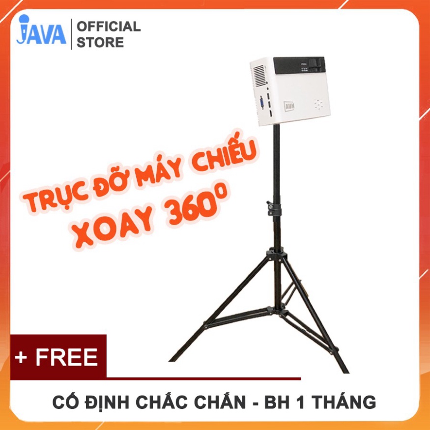 [XOAY 360 - ĐỘ CHỊU LỰC 25KG] Chân tripod máy chiếu xoay 360 độ - Tripod giá đỡ máy chiếu điện thoại - Dài 2.1m