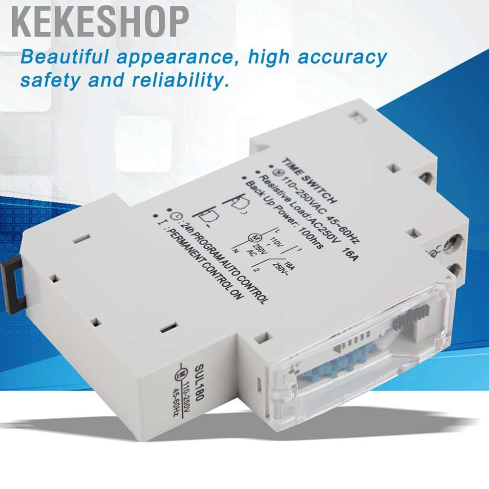 Kekeshop 24‑Hour Time Switch High Accuracy Automatic Timer with Indicator Light | BigBuy360 - bigbuy360.vn