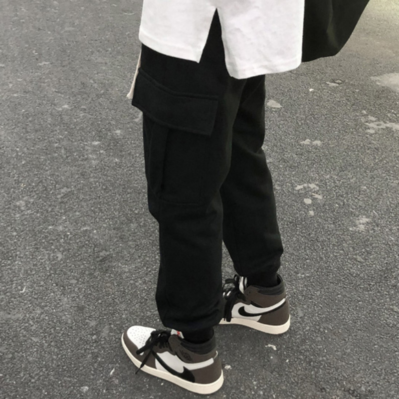 Quần dài nam phối túi phong cách hiphop thời trang chất lượng cao