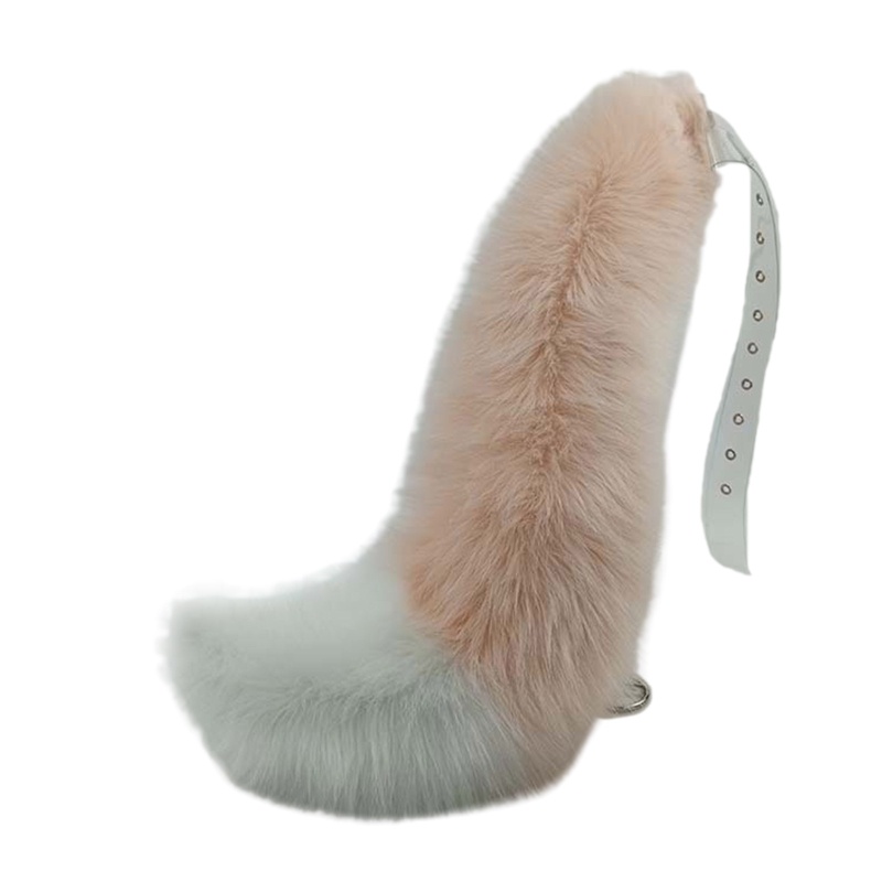 Băng Đô Cài Tóc Đính Đuôi Cáo Giả Bằng Lông Hóa Trang Halloween