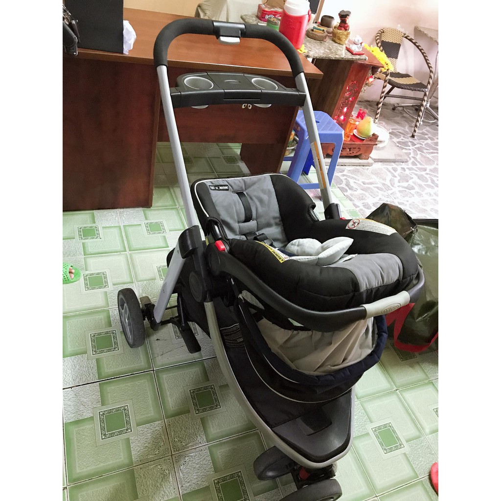 Thanh lý combo Xe đẩy Travel System Graco Modes Davis