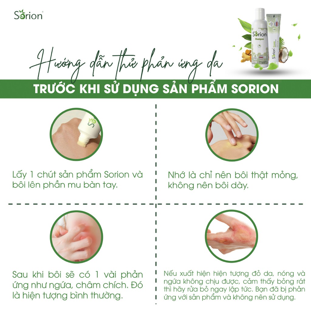 Kem Sorion 20GR - Phục hồi Vảy nến, Viêm da cơ địa, Chàm da, Da tiết bã, Nấm da, Hắc lào, Á sừng, Chàm sữa, Dưỡng ẩm da | BigBuy360 - bigbuy360.vn