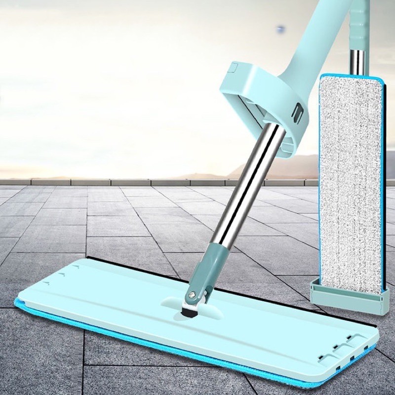  Cây lau nhà Chổi lau nhà tự vắt thông minh Spin Mop xoay 360 độ - Hàng loại 1