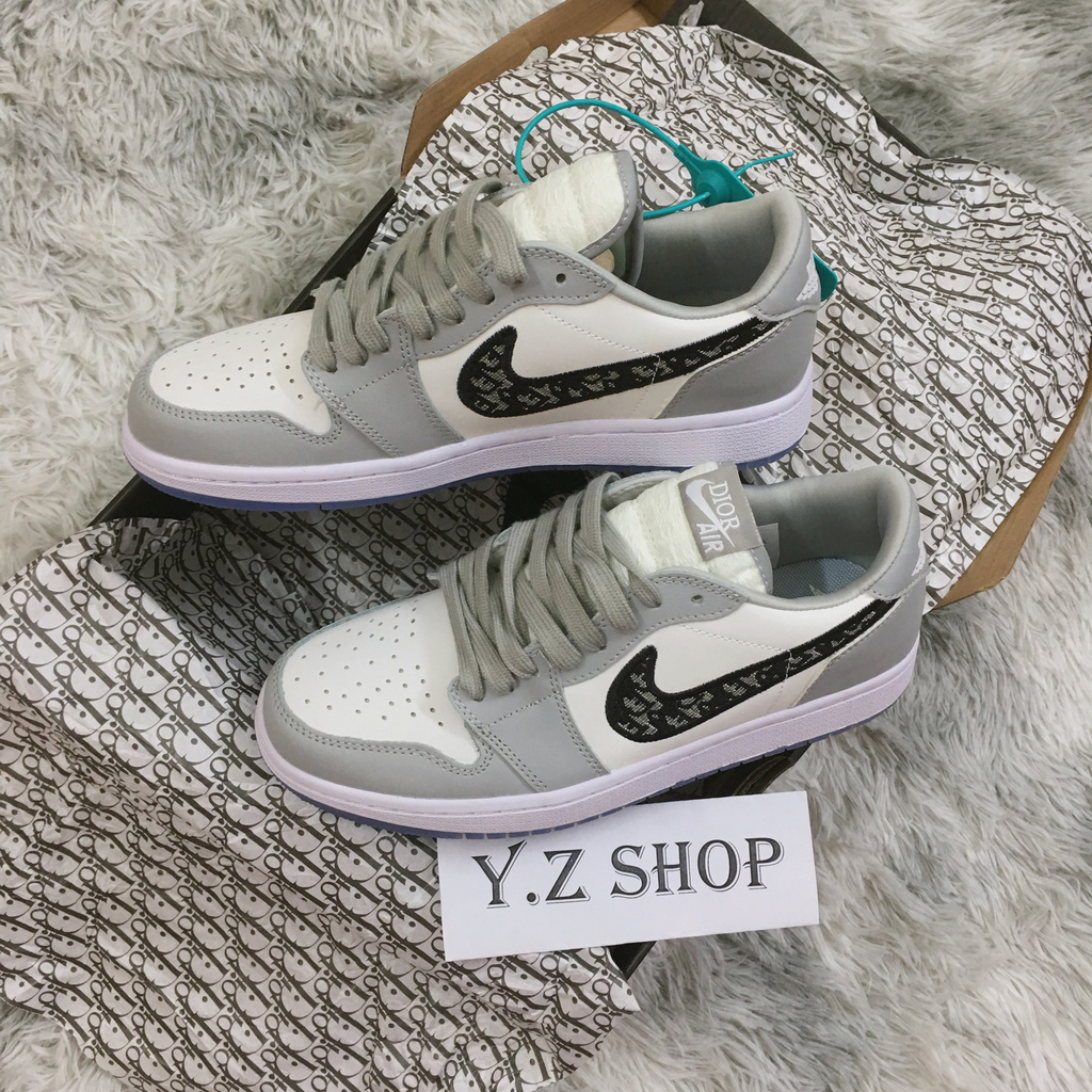 Giày Sneaker 🚚FREESHIP🚚 Giày Thể Thaor JD Cổ Thấp Xám Nam Nữ | BigBuy360 - bigbuy360.vn
