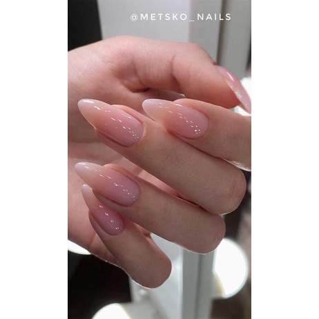 Nailbox hồng thạch trơn trong veo