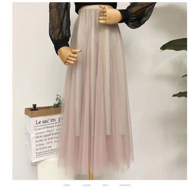 Chân Váy Dài 2 Lớp Siêu Chất Cho Nàng | BigBuy360 - bigbuy360.vn