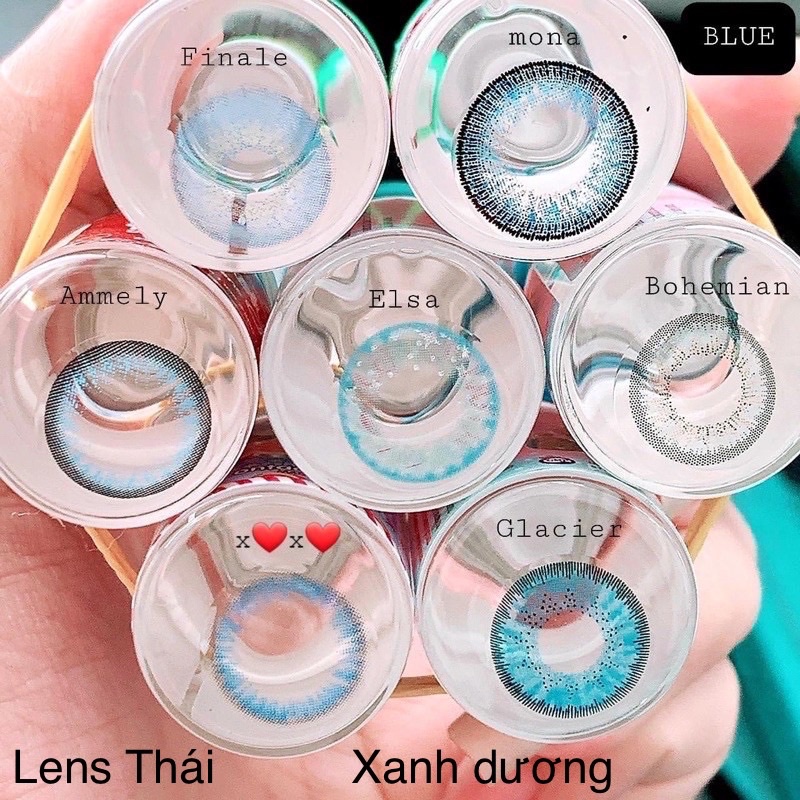 Lens Thái màu Xanh dương