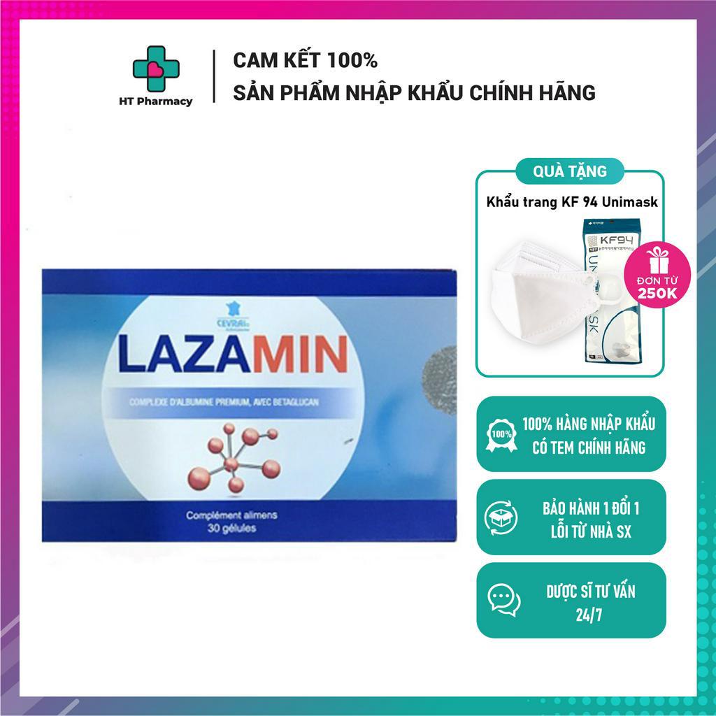 (Sale lỗ) Lazamin  - Thúc đẩy sửa chữa và tái sinh tế bào gan - Hộp 30 viên