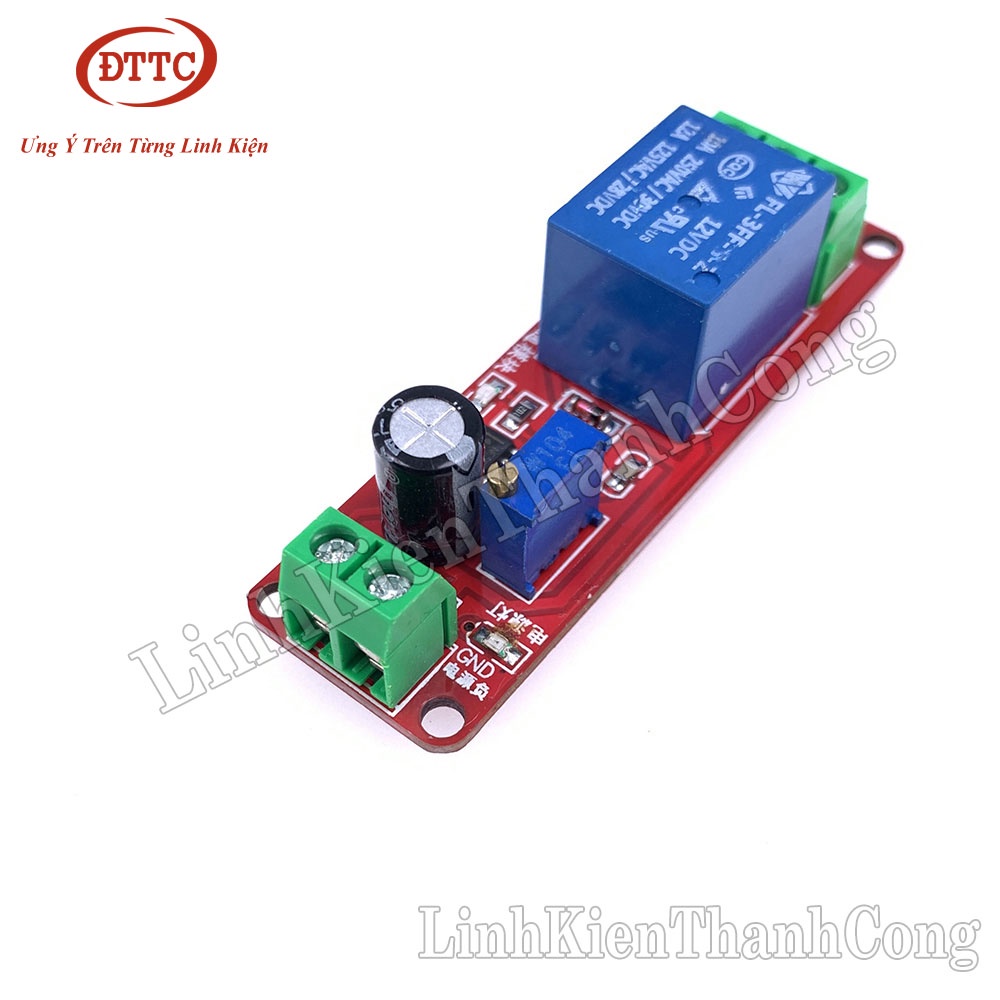 Module Relay Thời Gian Tạo Trễ NE555 - 12V