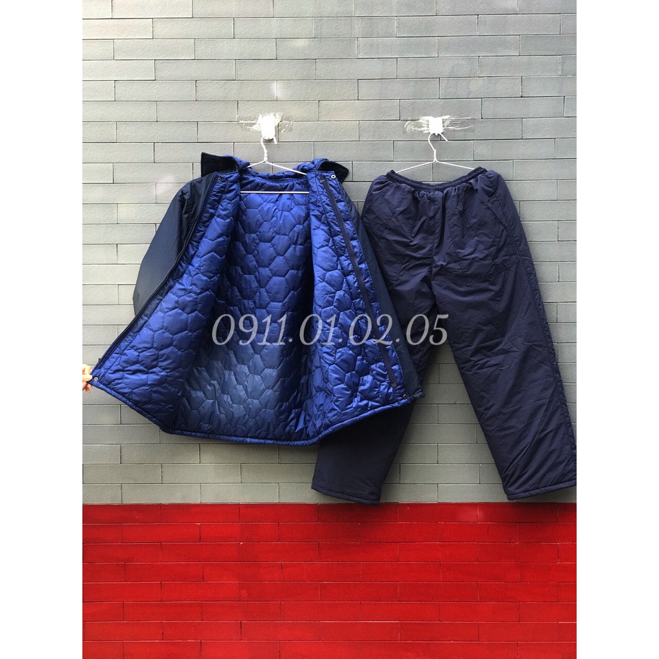 Quần áo kho lạnh âm 10 độ- hàng dày dặn - cam kết dày dặn, bao ấm