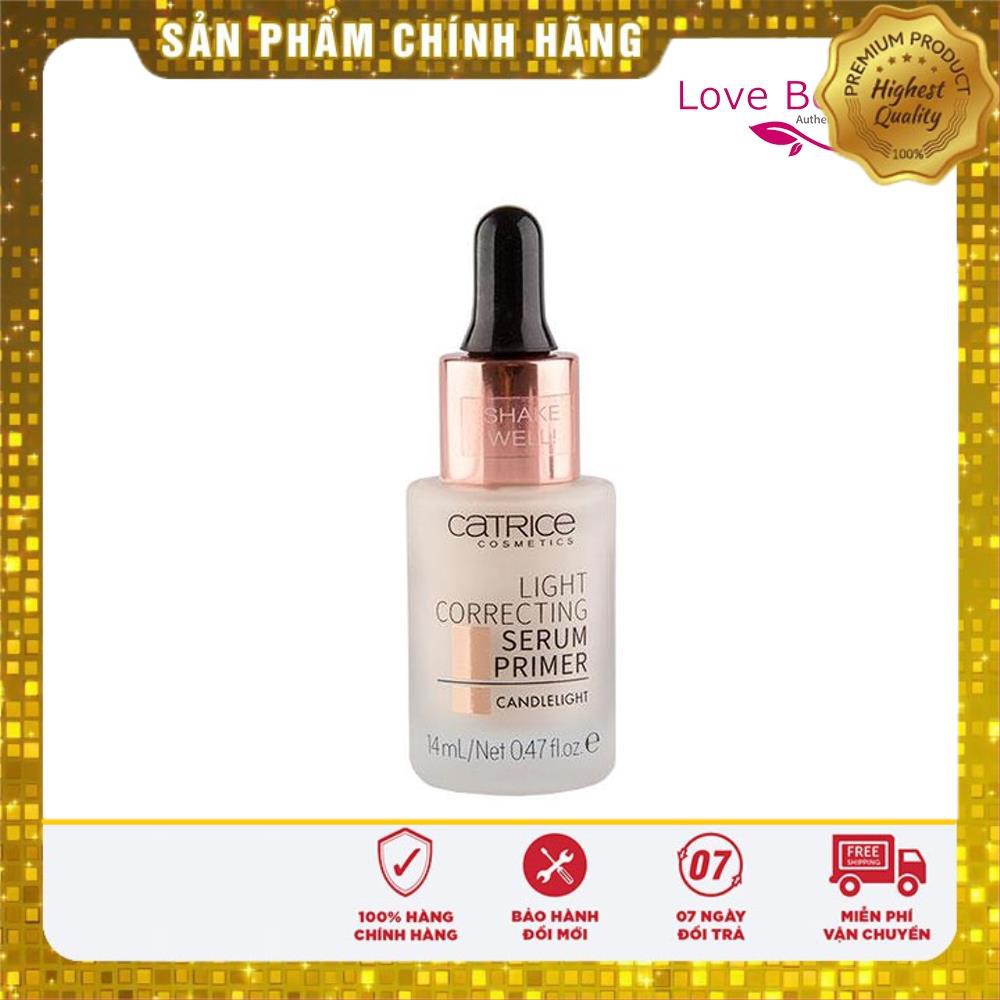 Kem lót bắt sáng CATRICE Light Correcting Serum Primer