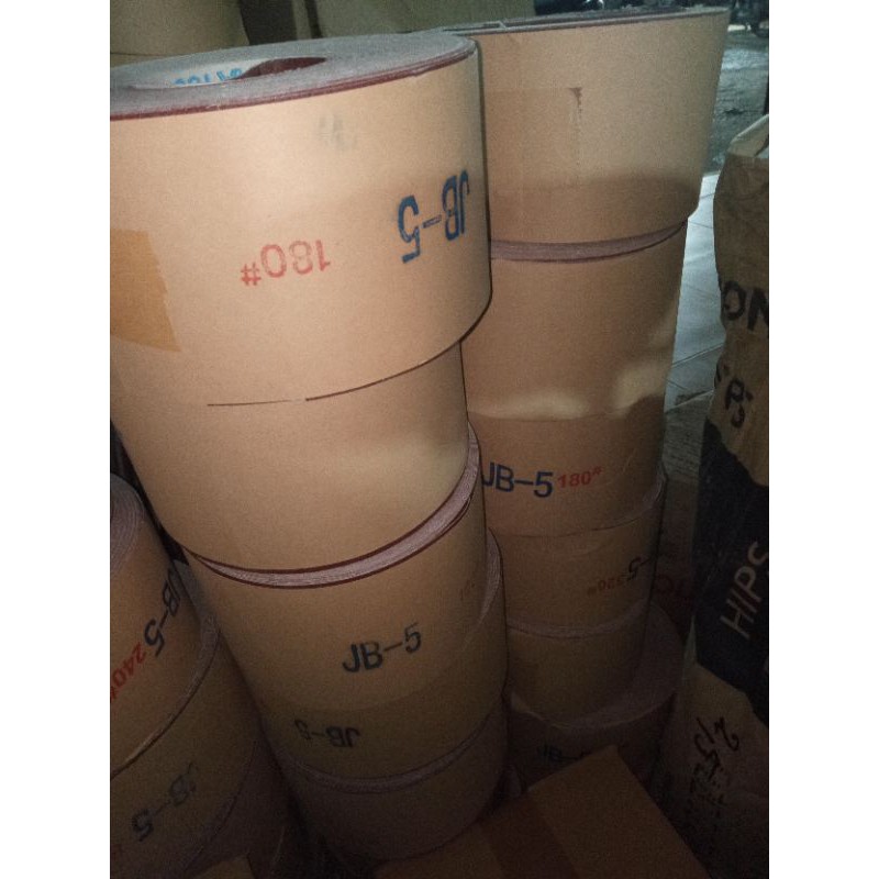 Cuộn giấy ráp JB5giấy mài mịn,giấy vải nhám....nhám:A80-A400