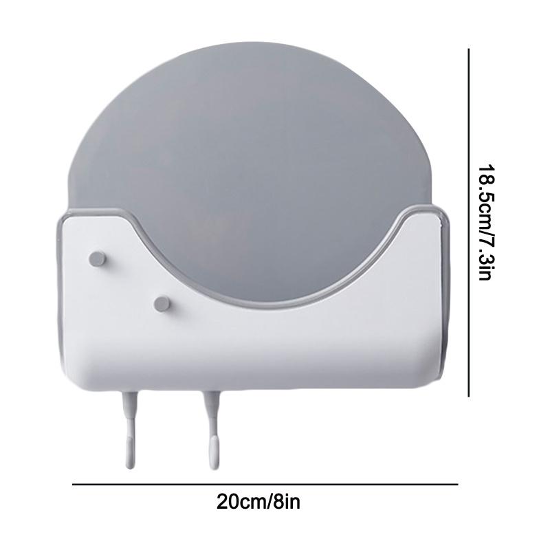 Giá Đỡ Nắp Nồi / Thớt Bằng Nhựa Eva Kèm Móc Treo Tiện Dụng Cho Nhà