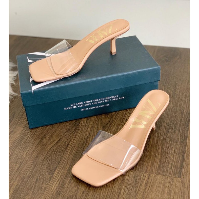 Zara Giày Sandal S15464 Thời Trang Năng Động