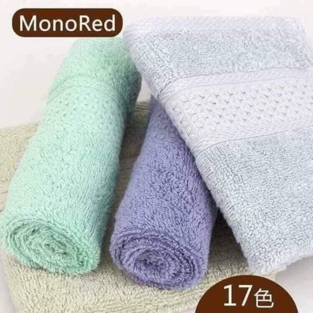 set 3 khăn lau mặt dệt bông mền 34x34cm,,,