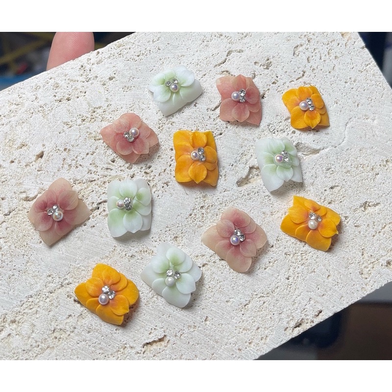Hoa bột thanh lý mix màu ( có nhiều set chọn )