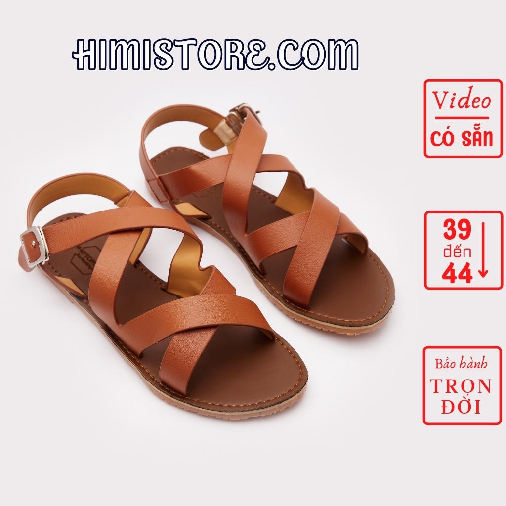 [CÓ SẴN] - Giày Sandal Nữ Big Size 39 Đến 44 Thời Trang Dạo Phố Thương Hiệu Himistore