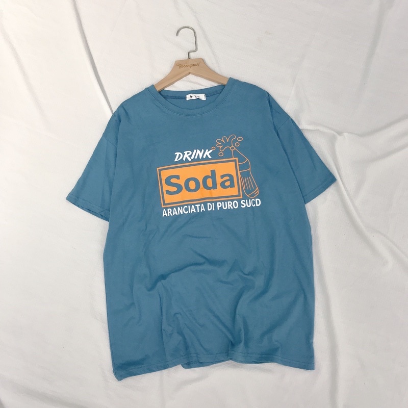 Áo Thun Soda Form To Rộng Hàng Quảng Châu HB72 Thun Khô Mỏng Mát