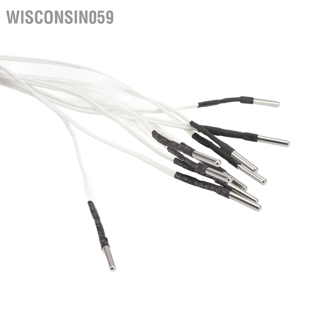 Wisconsin059 Cảm biến nhiệt điện trở 15PCS Chịu độ cao Nhạy cảm 304 Phụ kiện máy in 3D bằng thép không gỉ cho Ender 3X