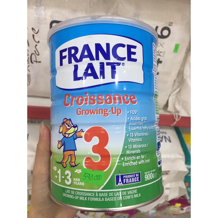 sữa france lait Số 3 Lon 900g