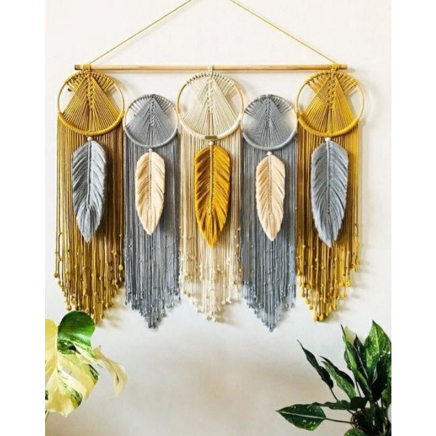 Dây cotton Macrame /Simply màu Diy thắt túi ,giỏ ,rèm