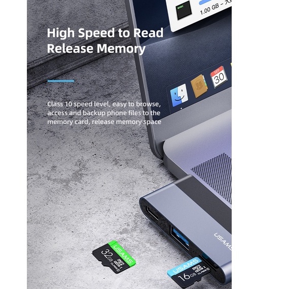 Thẻ nhớ USAMS tốc độ cao USAMS Micro SDHC TF