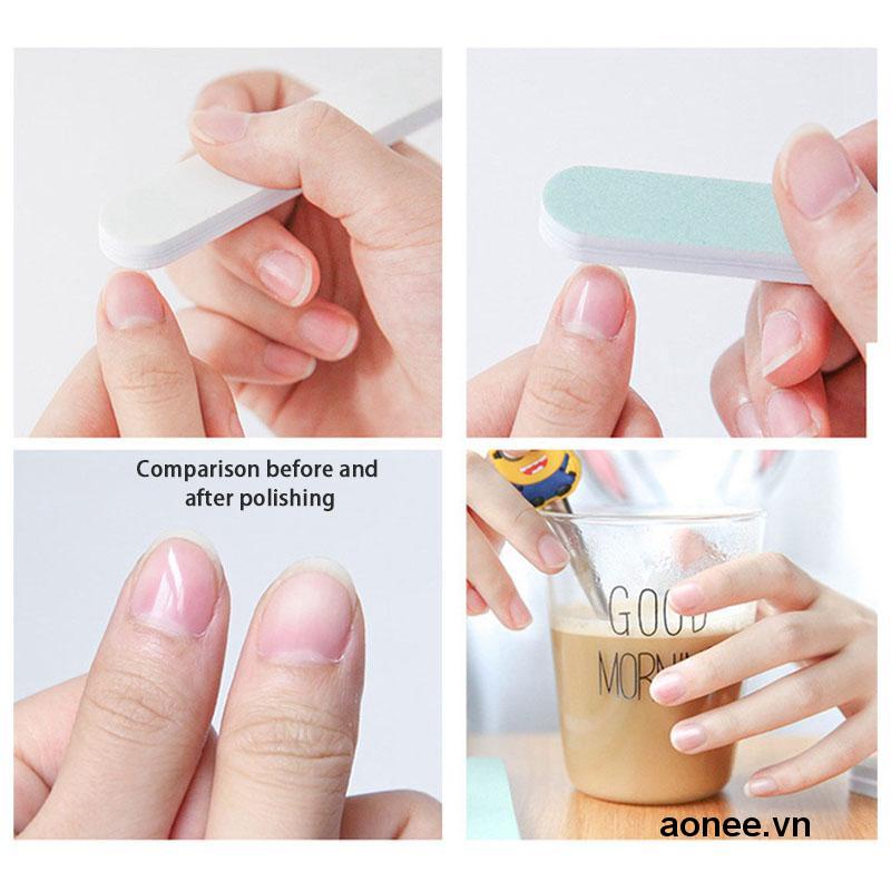 ✨✨Dụng Cụ Dũa Và Đánh Bóng Móng Tay Mini Tiện Dụng