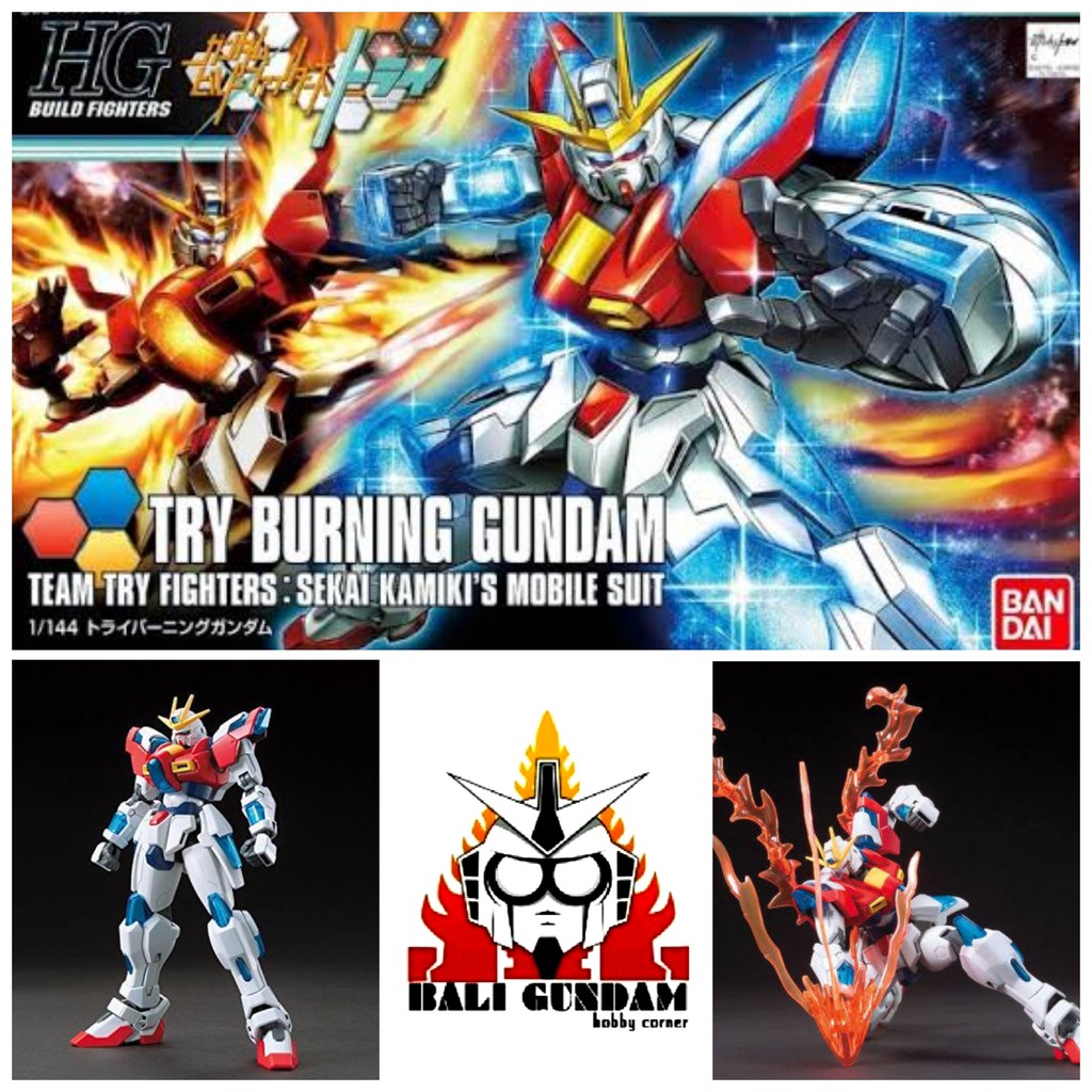 Mô Hình Đồ Chơi Gundam Hg 1 / 144 Tbg-011b Try Burning