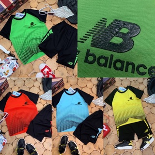 Bộ bé trai phong cách thể thao vải cotton 100% NB