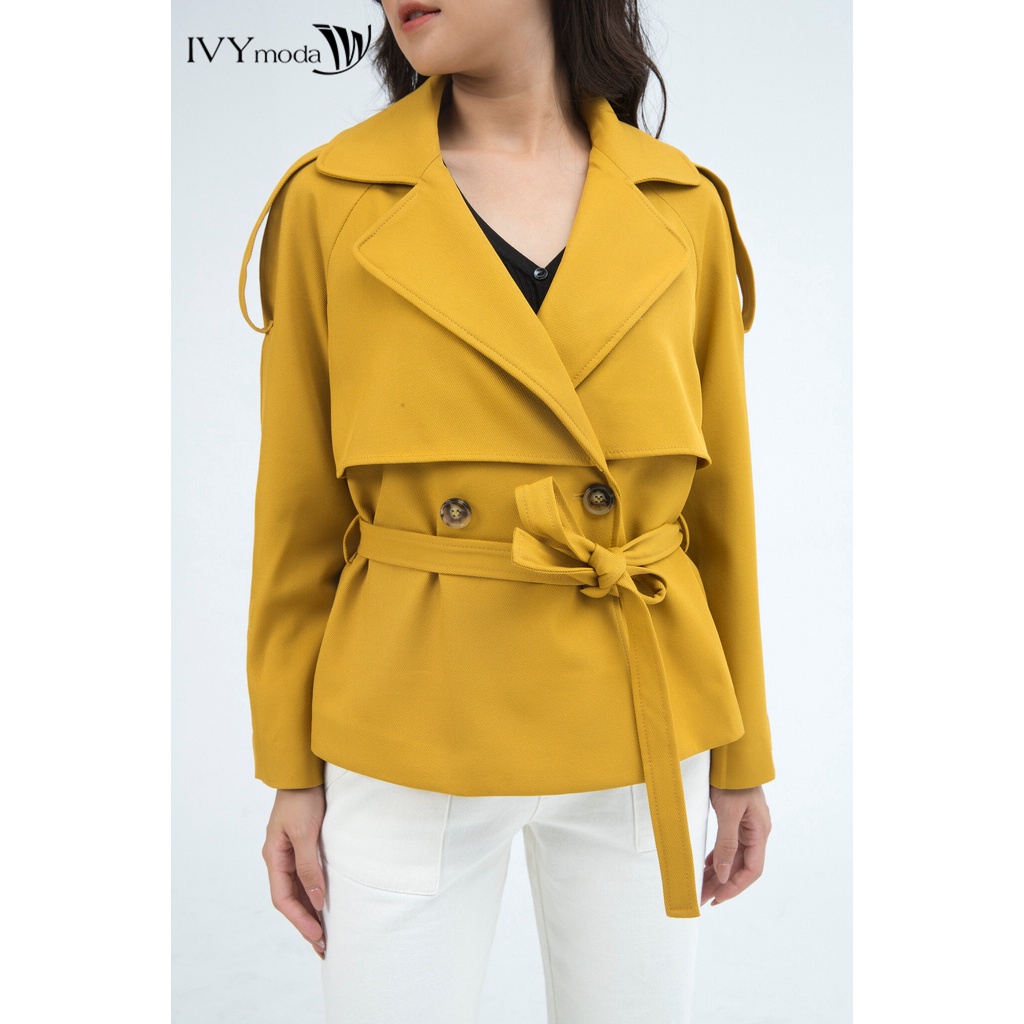 Áo khoác nữ tay giắc lăng IVY moda MS 70M5034