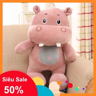 Hà Mã Bông 4C Kích Thước 40cm Chất Liệu Cao Cấp Co Dãn 4 Chiều-TB06
