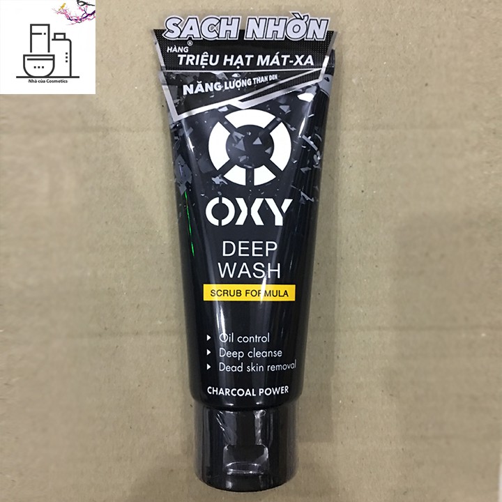 Sữa Rửa Mặt Oxy Deep Wash 100g