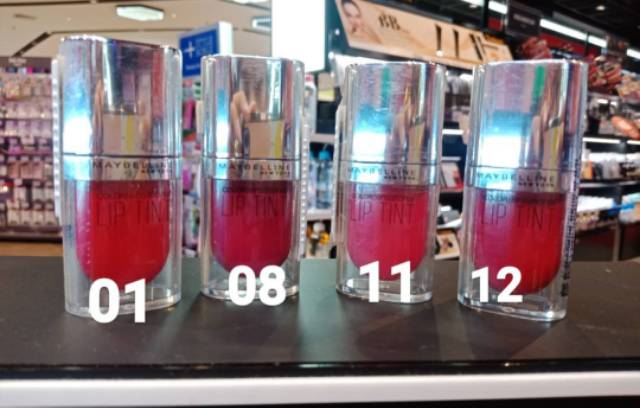 (hàng Mới Về) Son Tint Maybelline Màu Sắc Thời Trang