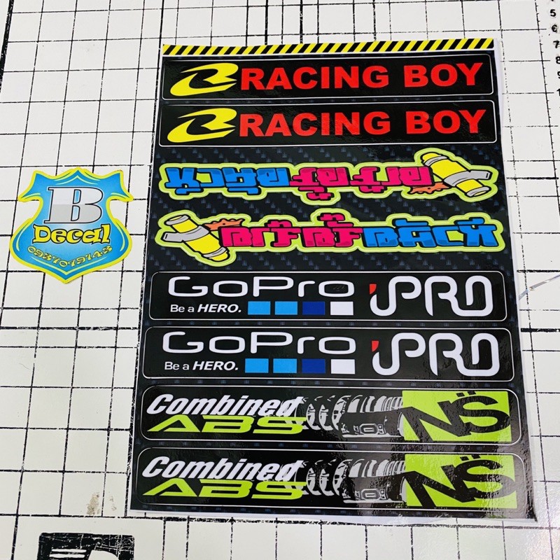 Tem LOGO STICKER phuộc gắp NS