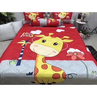 ga gối thun lạnh 5D cao cấp mẫu bé ( nhiều mẫu)