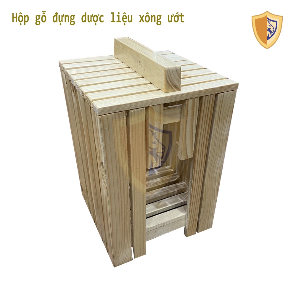 Hộp đựng dược liệu phòng xông hơi ướt, hộp gỗ đựng dược liệu, hộp nhựa đựng dược liệu