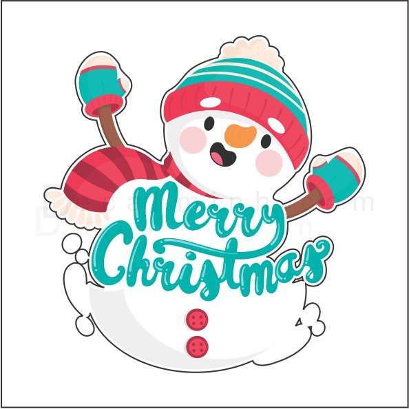 Decal sticker Logo dán trang trí dịp Giáng Sinh Noel cho nhà cửa cao cấp