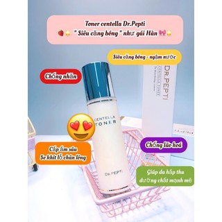 Toner siêu căng bóng và đậm đặc như serum pepti