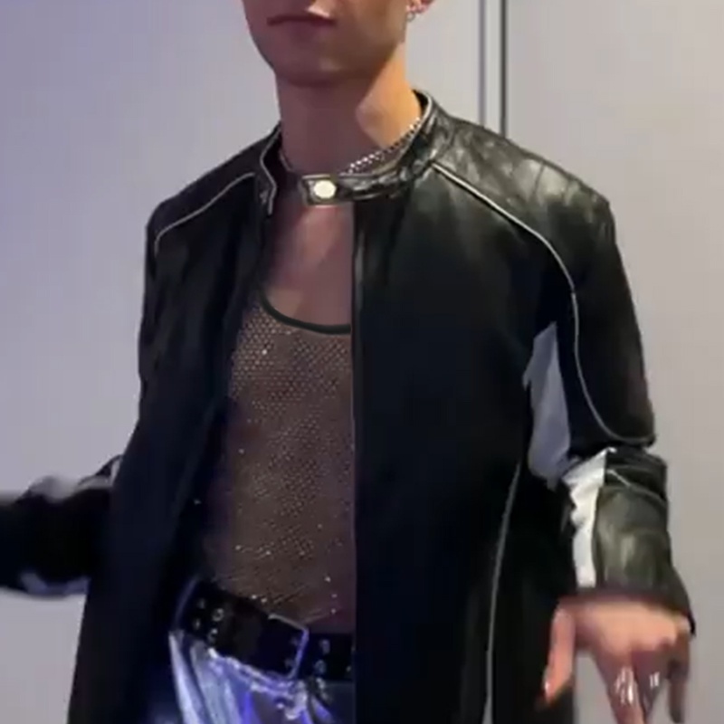 Áo Lót Lưới Trong Suốt Cổ Tròn Thoải Mái Cho Nam