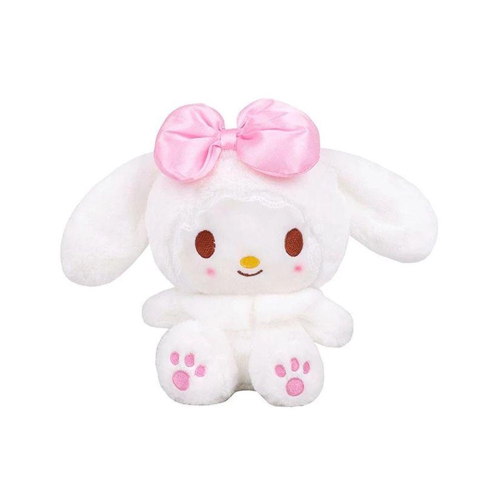 LILYES Ba Lô Lông Nhung Kawaii Màu Hồng Anime Mềm Mại Mymelody Cho Trẻ Em