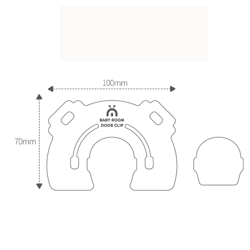 Kẹp Chặn Cửa Bằng Nhựa Eva An Toàn Dành Cho Trẻ